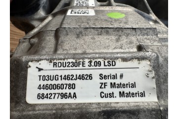 Diferencial trasero LSD 3.09 para Dodge Challenger/Charger SRT 2015-20