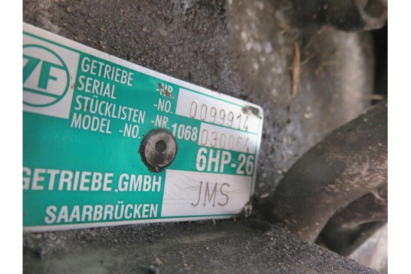 AUTOMATIC TRANSMISSION AUDI A6 C6 JMS Catalog number of the part JMS 6HP 26