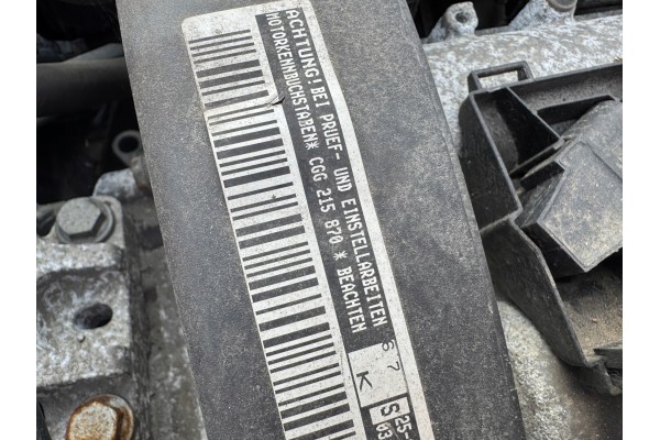 COMPLETE ENGINE 1 4 16V VW GOLF VI AUDI SKODA 2011r CGG CGGA Catalog number of the part CGGA