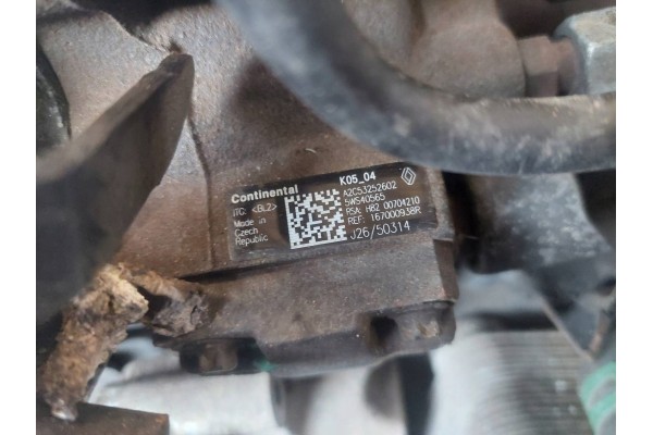 DIESEL ENGINE INJECTION SYSTEM TURBINE RENAULT MEGANE III K9K836 Packaging status replacement