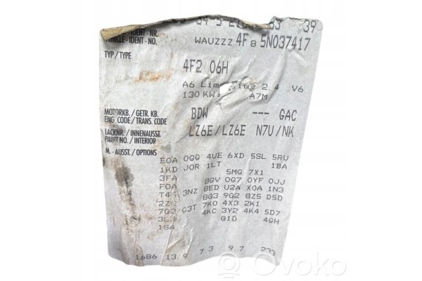 Motor Audi A6 S6 C6 4F 2004