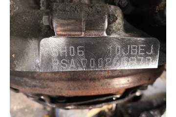 Engine complete post Peugeot 208 1 6 ehdi 9H06 10JBEJ Catalog number of the part 9H06