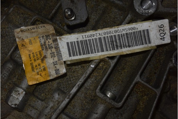 GEARBOX VW SEAT AUDI 2 0 TDI DQ381 SWT 4X4 0GC 0GC301107F Transmission type automatic