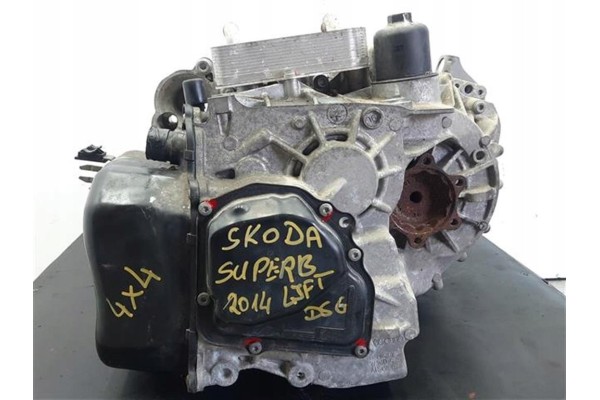 Automatic gearbox Skoda Superb II LIFT 2 0TDI 140HP 4X4 PQS DSG Catalog number of substitutes PQS