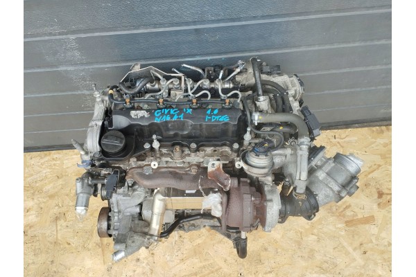 ENGINE HONDA CIVIC IX 1 6 I DTEC N16A1 COMPLETE Catalog number of the part N16A1