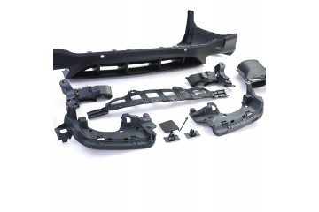 BUMPER EXHAUST DIFFUSER MERCEDES AMG GLC W253 X253 2015 2018 before lifting Part manufacturer no brand