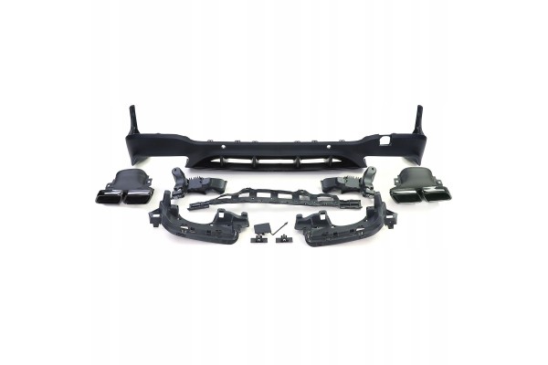 BUMPER EXHAUST DIFFUSER MERCEDES AMG GLC W253 X253 2015 2018 before lifting Quality of parts according to GVO P replacement with