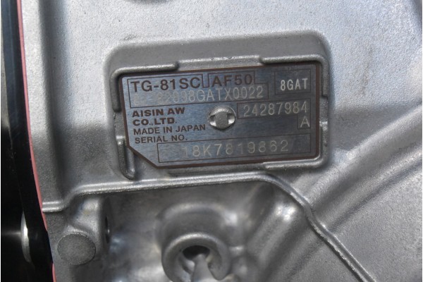 Caja de Cambios AISIN TG-81SC GM AF50 8GAT 24287984 para OPEL INSIGNIA