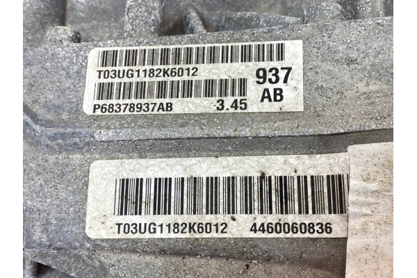 2022 Jeep Grand Cherokee WL Rear Differential P68378937AB Car type 4x4 SUV