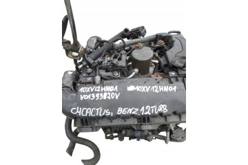 Citroen C4 Cactus 2018 Engine 10XV12 1 2 VTI TURBO HN01 Catalog number of the part 10XV12