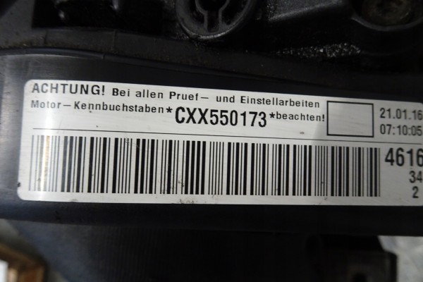 Motor VW GOLF VII OCTAVIA III 1.6 TDI - Motor CXX
