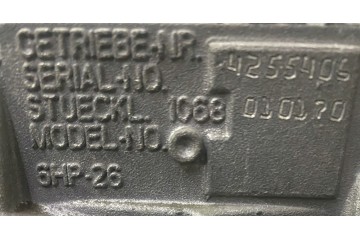 GEARBOX BMW E91 E90 1068010170 6HP 26 Catalog number of the original SKRZYNIA BIEGOW BIEGOW 4255406 6HP26