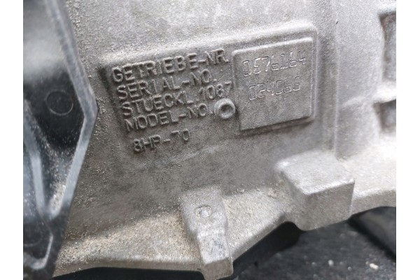 GEARBOX RANGE ROVER L494 3 0 D 15r 8HP 70 Transmission type automatic