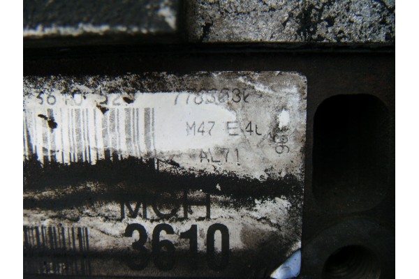 BMW 3 III E46 2 0TD 98 ENGINE POST M47D20 Quality of parts according to GVO O original with manufacturer s logo OE