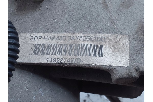2014 Volkswagen Tiguan Rear differential NWU Installation side multipurpose