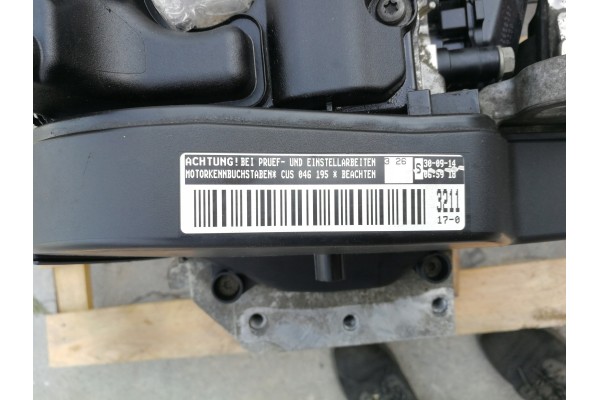 Motor 1.4 TDI CUS sin accesorios para SKODA FABIA 3, RAPID, VW POLO 6R