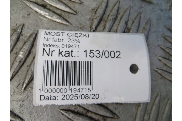 Puente Trasero Volvo XC60 2.4 30751697 2008-2013
