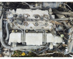toyota avensis t25 2 2 d4d 2ad burning engine in car 56tys ORG dry condition
