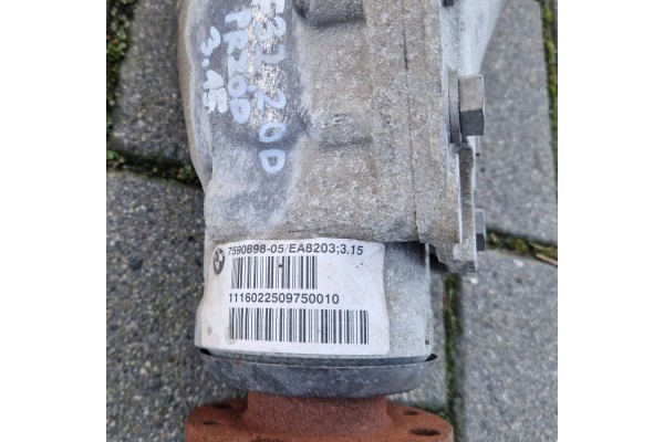 BMW 4 F32 14 17 2 0 D X DRIVE BRIDGE FRONT DIFFERENTIAL 7590898 3 15 Catalog number of the part 7590898