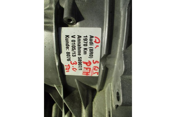 GEARBOX 8R0 AUDI SQ5 3 0 TDI PFH QUATTRO Car type passenger cars