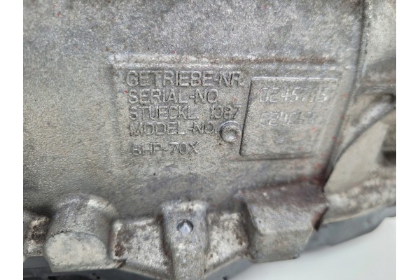 BMW F25 F26 F30 F32 F34 F36 GEARBOX 8HP 70X Catalog number of the part 8HP 70X