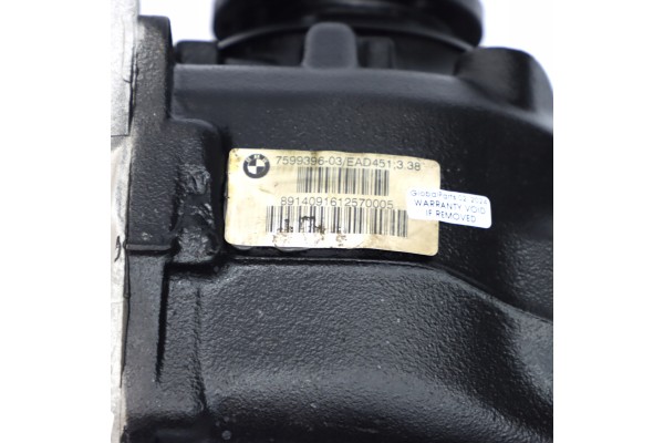 BMW X1 E84 20iX 28iX N20 Differential Difference Bridge Rear 3 38 7599396 Part manufacturer BMW OE