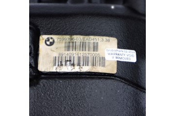 Puente Diferencial Trasero BMW X1 E84 20iX 28iX N20 3,38 7599396