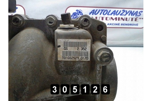 2009 Citroen C crosser Differential 2 352 Car type passenger cars