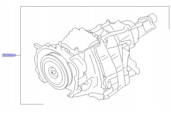 GEARBOX SUBARU FORESTER 2 0 2020 TH58ADDPBA