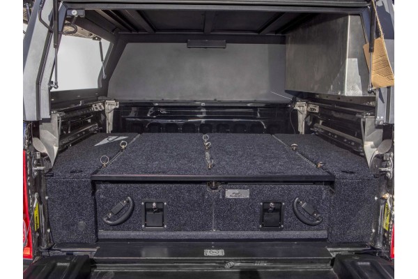 Sistema de cajones doble para pickup Ranger, Hilux, Navara Ocean Cross