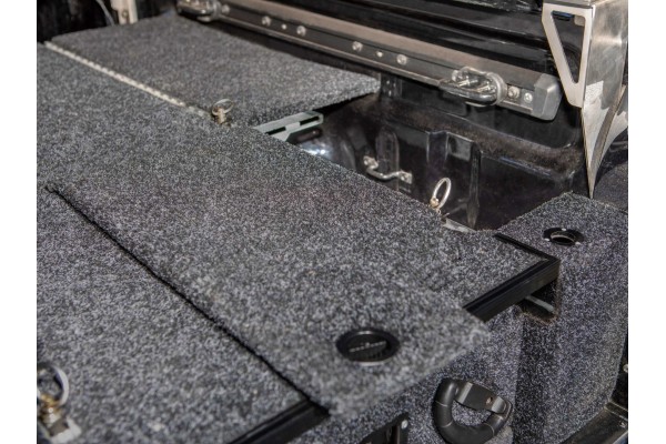Sistema de cajones doble para pickup Ranger, Hilux, Navara Ocean Cross