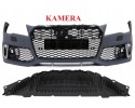 FRONT BUMPER A7 4G 2010 2014r RS7 LOOK CAMERA EmblemS CAMERA