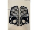 FRONT BUMPER A7 4G 2010 2014r RS7 LOOK CAMERA EmblemS CAMERA Installation side front
