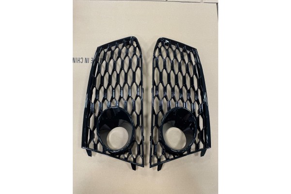 FRONT BUMPER A7 4G 2010 2014r RS7 LOOK CAMERA EmblemS CAMERA Installation side front