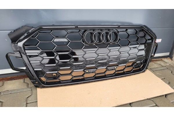 Dummy radiator GRILL Audi A5 F5 8W6 QUATTRO Lift 19 Camera Shadow NEW
