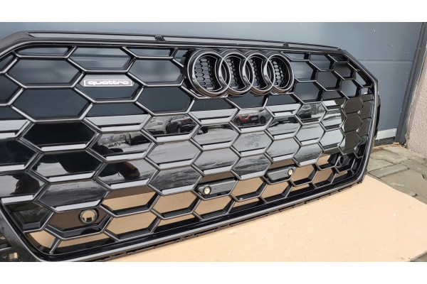 Dummy radiator GRILL Audi A5 F5 8W6 QUATTRO Lift 19 Camera Shadow NEW Car type 4x4 SUV passenger cars