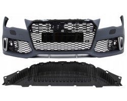 Front bumper Audi A7 RS7 LOOK Without camera Complete Emblems 10 14r