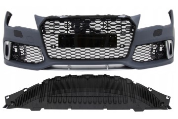 Front bumper Audi A7 RS7 LOOK Without camera Complete Emblems 10 14r