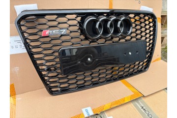 Parachoques Delantero Audi A7 RS7 LOOK Completo con Emblemas, Sin Cám