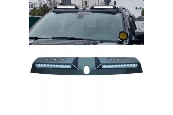 Spoiler front panel with led lights Ford Ranger 2011 2022