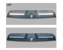 Spoiler front panel with led lights Ford Ranger 2011 2022 Catalog number of the part JR FR 5048