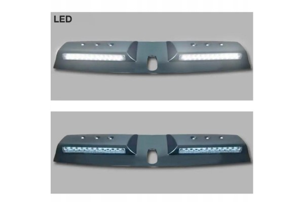 Spoiler front panel with led lights Ford Ranger 2011 2022 Catalog number of the part JR FR 5048