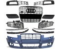 Front bumper BUMPER PLATING AUDI A6 C6 4F FL 08 11R for HQ coating