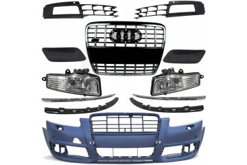 Front bumper BUMPER PLATING AUDI A6 C6 4F FL 08 11R for HQ coating
