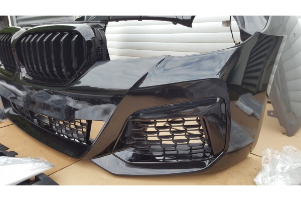 Máscara delantera con LED, cinturón, radiador y parachoques para BMW