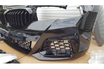 Máscara delantera con LED, cinturón, radiador y parachoques para BMW