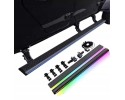 JEEP WRANGLER JK 4 DOORS 2007 2017 THRESHOLD THRESHOLDS ELECTRIC STEPS WITH LED SET