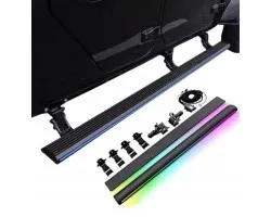 JEEP WRANGLER JK 4 PUERTAS 2007-2017 ESTRIBOS ELÉCTRICOS CON KIT LED