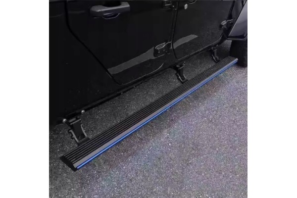 JEEP WRANGLER JK 4 DOORS 2007 2017 THRESHOLD THRESHOLDS ELECTRIC STEPS WITH LED SET Part manufacturer no brand