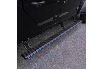 JEEP WRANGLER JK 4 DOORS 2007 2017 THRESHOLD THRESHOLDS ELECTRIC STEPS WITH LED SET Part manufacturer no brand